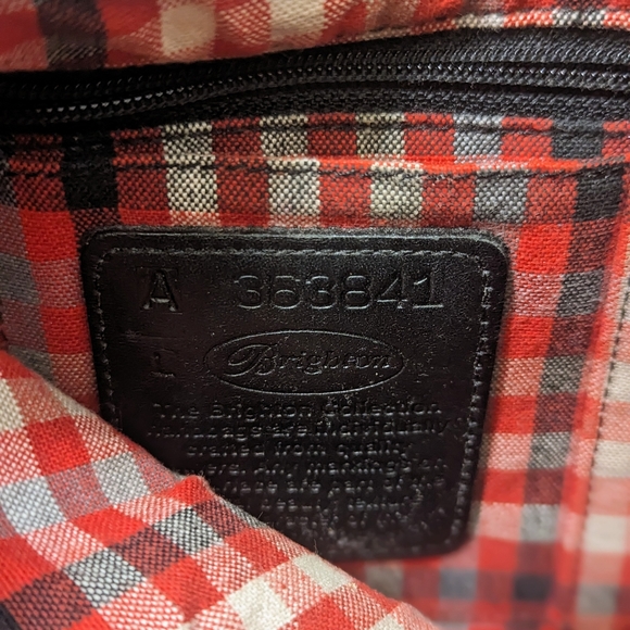 Brighton Alligator Embossed Leather Handbag - Picture 8 of 8